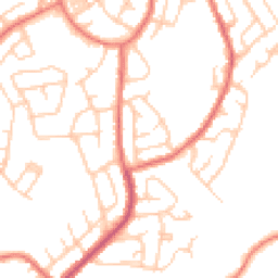 Daytime road noise heatmap for M35 0SE