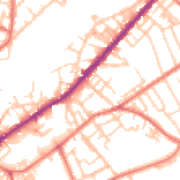 Daytime road noise heatmap for M35 9JH