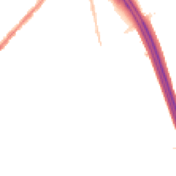 Night-time road noise heatmap for M35 9LL