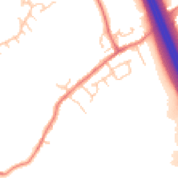 Daytime road noise heatmap for M35 9NS