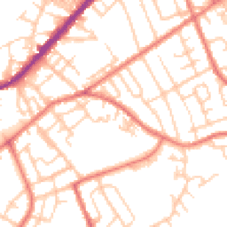 Daytime road noise heatmap for M35 9PS