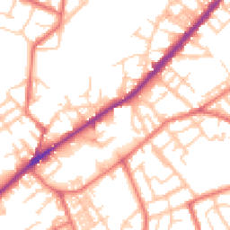 Daytime road noise heatmap for M35 9QY