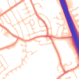 Daytime road noise heatmap for M35 9WD