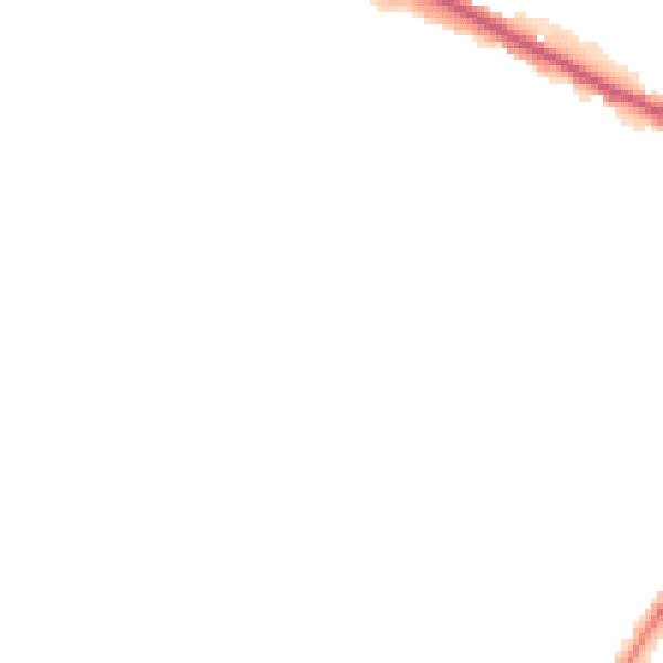 Night-time road noise heatmap for M38 0DQ