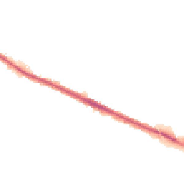 Night-time road noise heatmap for M38 0NJ