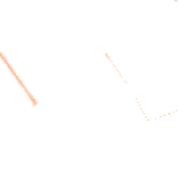 Night-time road noise heatmap for M40 2UX