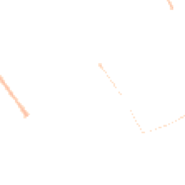 Night-time road noise heatmap for M40 2XB