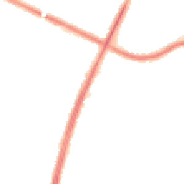 Night-time road noise heatmap for M40 3PA