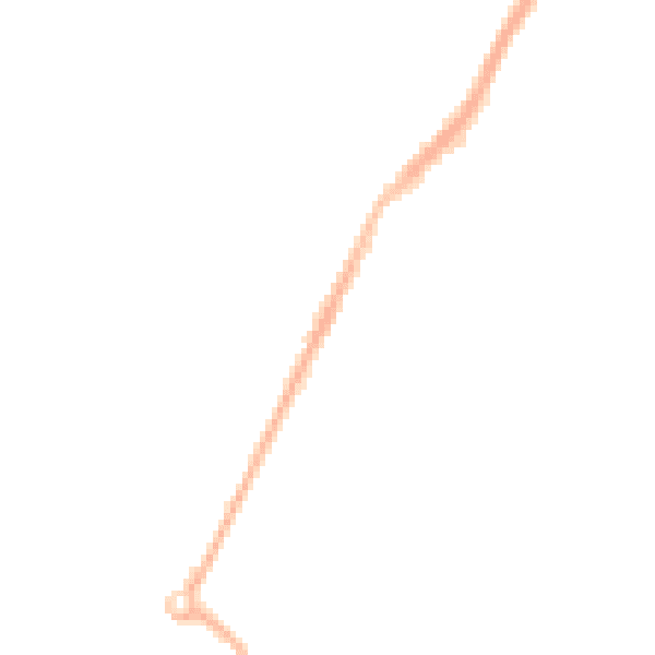 Night-time road noise heatmap for M40 5EE