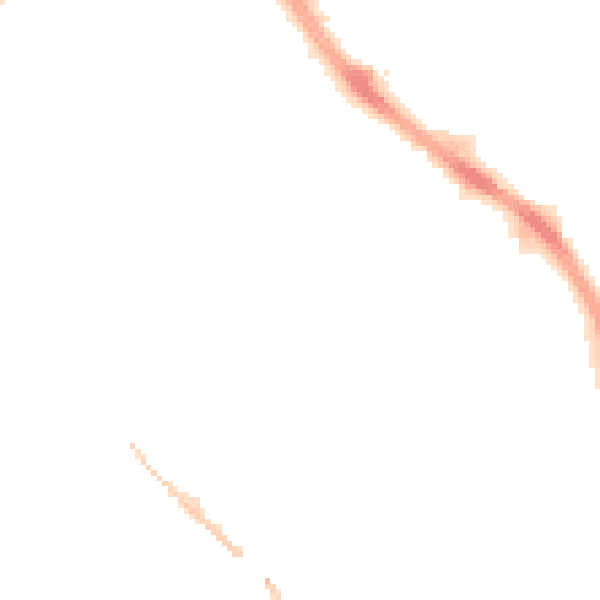 Night-time road noise heatmap for M40 7BJ
