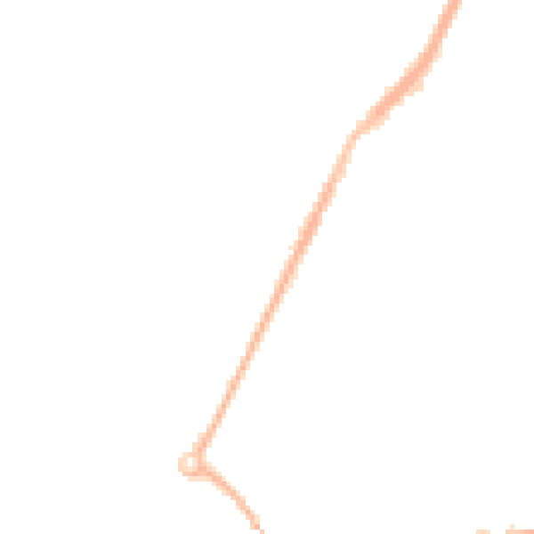 Night-time road noise heatmap for M40 9BB