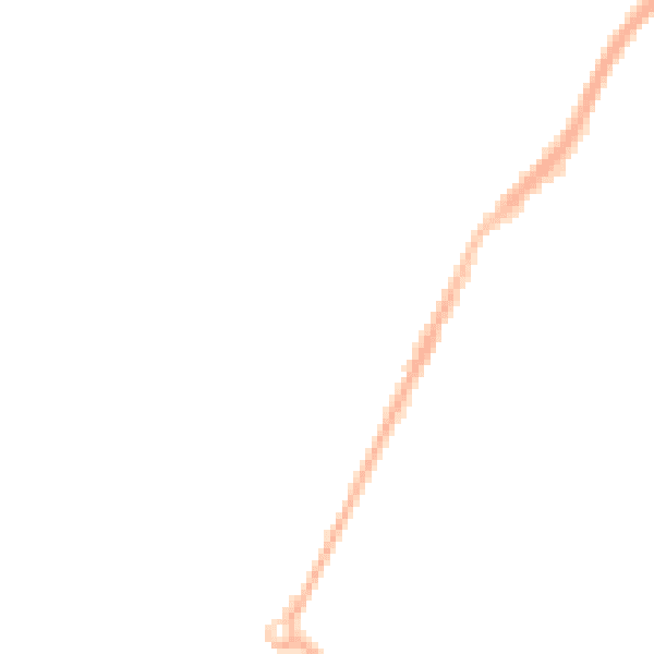 Night-time road noise heatmap for M40 9DU