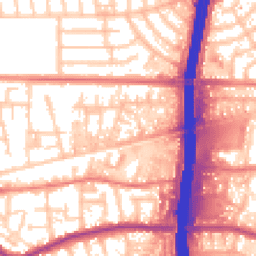 Daytime road noise heatmap for M41 0PJ