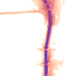 Night-time road noise heatmap for M41 0QW