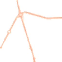 Night-time road noise heatmap for M41 0RA