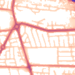 Daytime road noise heatmap for M41 0RE