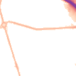 Night-time road noise heatmap for M41 0RS