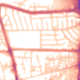 Daytime road noise heatmap for M41 0UQ