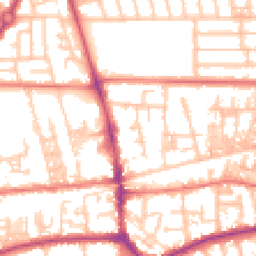 Daytime road noise heatmap for M41 0XB