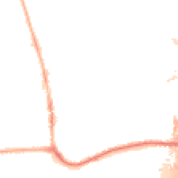 Night-time road noise heatmap for M41 0XD