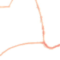 Night-time road noise heatmap for M41 5AB