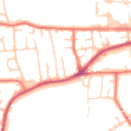 Daytime road noise heatmap for M41 5DW