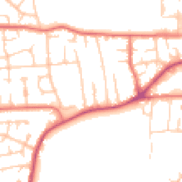 Daytime road noise heatmap for M41 5GL