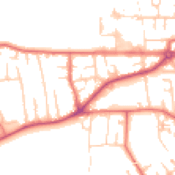 Daytime road noise heatmap for M41 5PF