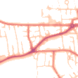 Daytime road noise heatmap for M41 5PG