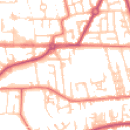 Daytime road noise heatmap for M41 5PS