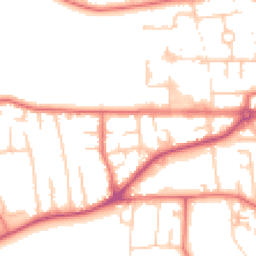 Daytime road noise heatmap for M41 5RT