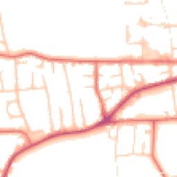 Daytime road noise heatmap for M41 5RZ