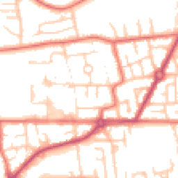 Daytime road noise heatmap for M41 5TR