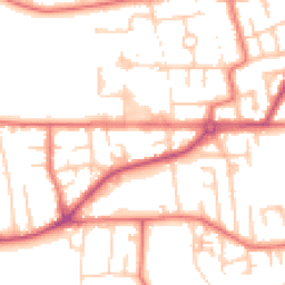 Daytime road noise heatmap for M41 5TS