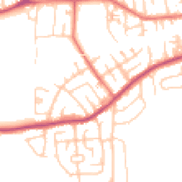 Daytime road noise heatmap for M41 6HB