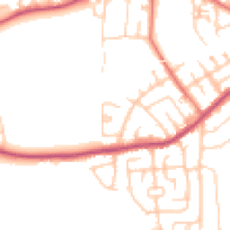 Daytime road noise heatmap for M41 6HP