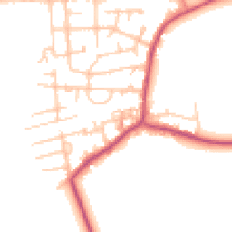Daytime road noise heatmap for M41 6HZ