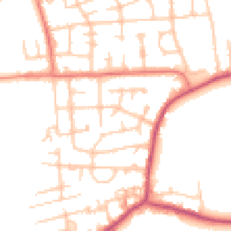 Daytime road noise heatmap for M41 6LQ
