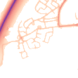 Daytime road noise heatmap for M41 6NF