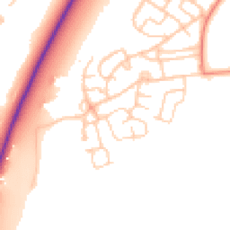 Daytime road noise heatmap for M41 6NQ