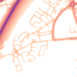 Daytime road noise heatmap for M41 6WB