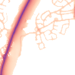 Daytime road noise heatmap for M41 6WG
