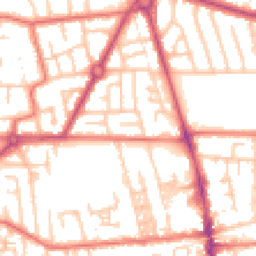 Daytime road noise heatmap for M41 7AN