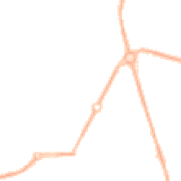Night-time road noise heatmap for M41 7BD
