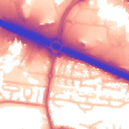 Daytime road noise heatmap for M41 7FR