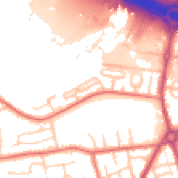 Daytime road noise heatmap for M41 7NJ