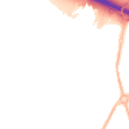 Night-time road noise heatmap for M41 7NJ