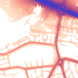 Daytime road noise heatmap for M41 7NR