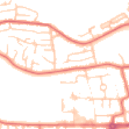 Daytime road noise heatmap for M41 7UW