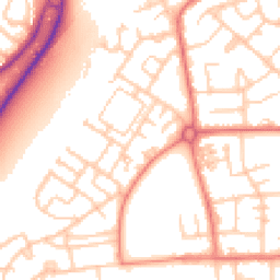 Daytime road noise heatmap for M41 8RS